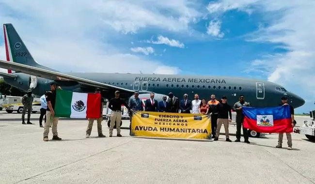 México dice entrenará miembros de las Fuerzas Armadas de Haití
