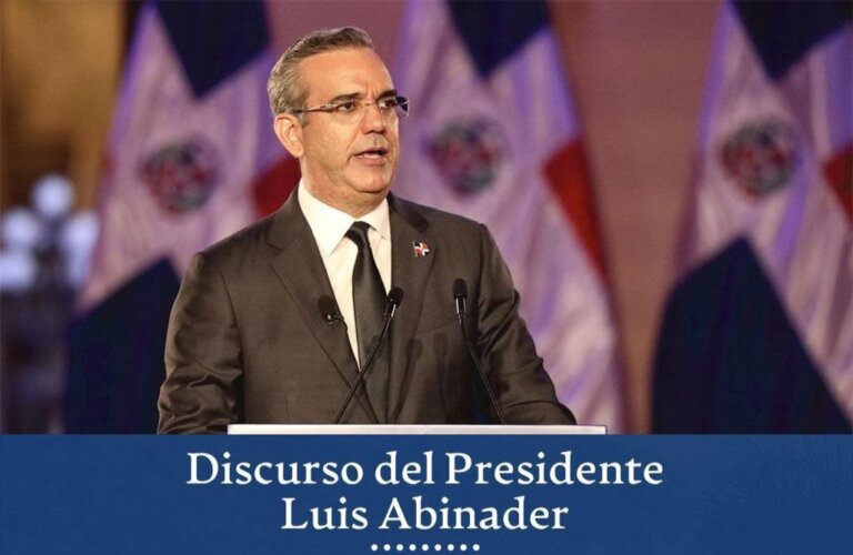 Presidente Abinader hablará al país el 16 de agosto desde Pedernales