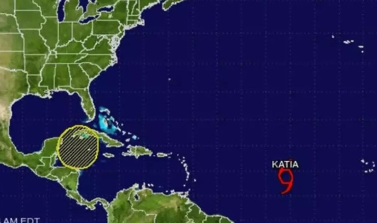 Se forma la tormenta tropical Katia; Gert resiste fortalecida