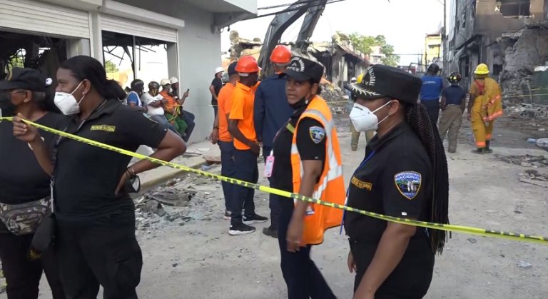 Gobierno convoca a los parientes de las víctimas de la explosión en San Cristóbal a una reunión en el Palacio Nacional