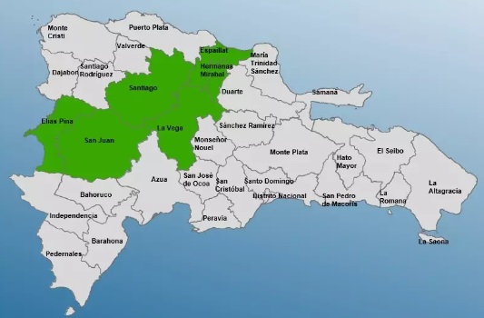 COE coloca seis provincias en alerta verde debido a la cercanía de una vaguada