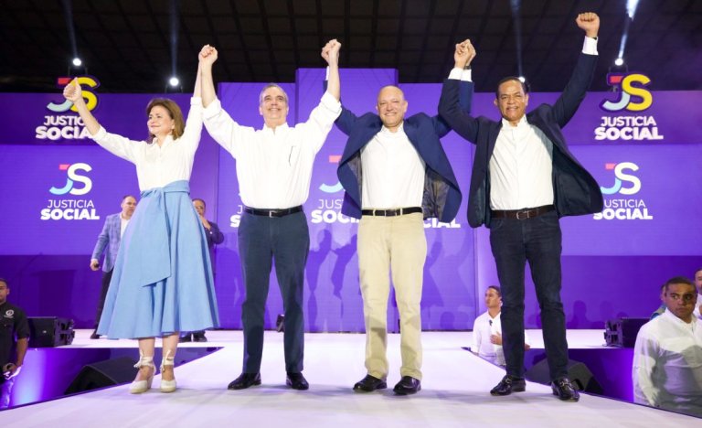 Justicia Social proclama a Luis Abinader como su candidato presidencial para elecciones 2024