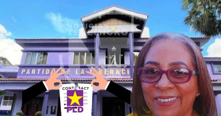 Renuncia del PLD sub directora del Distrito Municipal Las Gordas