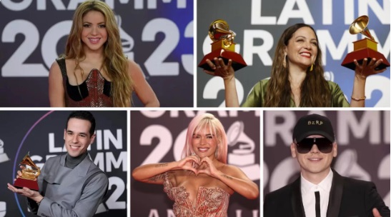 Shakira, Natalia Lafourcade, Karol G y Bizarrap triunfan en Latin Grammy