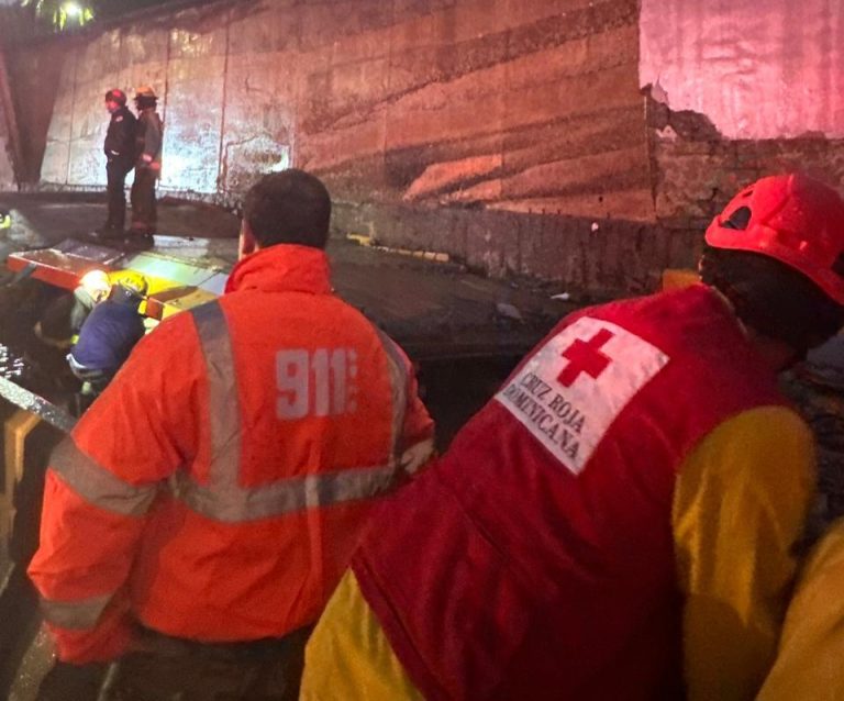 Obras Públicas expresa pesar por las nueve vidas perdidas por desplome de pared en túnel de la 27 de Febrero