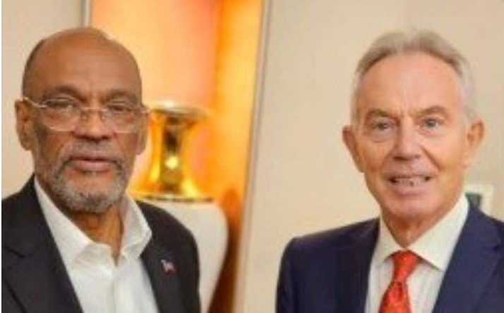 Haití busca exprimer ministro británico Tony Blair medie en el conflicto con RD por canal