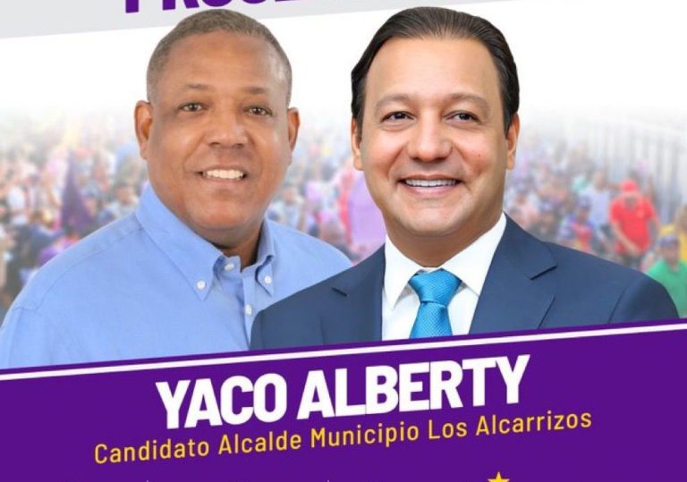 Abel proclamará este sábado a Yaco Alberty en Los Alcarrizos