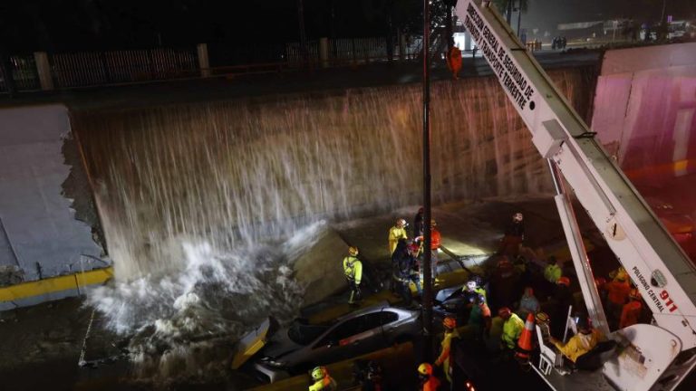 Asciende a 7 los muertos por derrumbe en paso a desnivel Máximo Gómez con 27 de Febrero