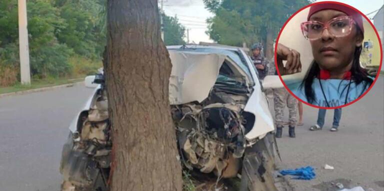 Fallecen madre e hijo en accidente vehicular en Santiago