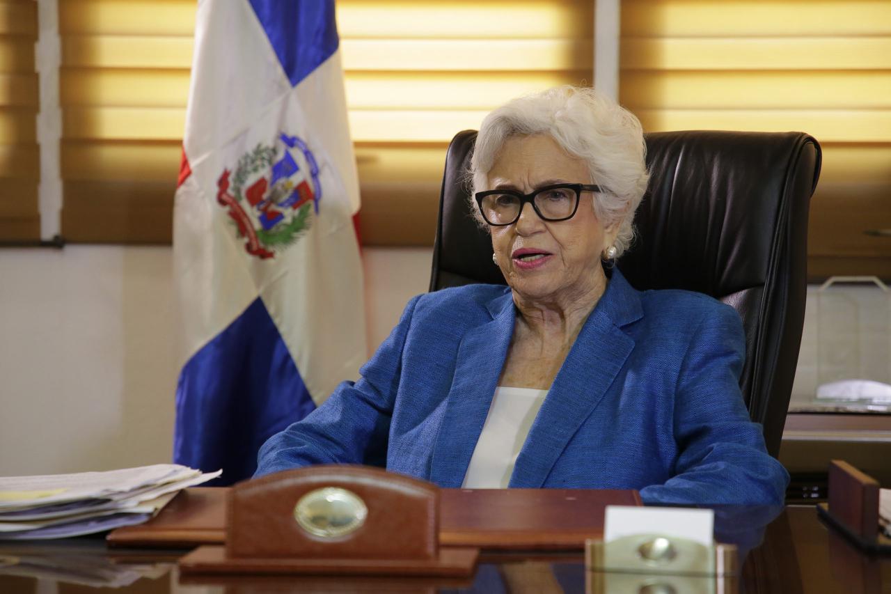 Milagros Ortiz Bosch recibe de alta hospitalaria tras evolucionar de forma óptima al virus del COVID