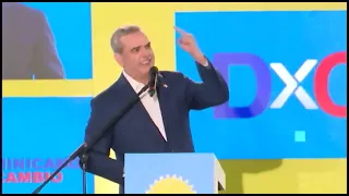 Video- Abinader insiste gana en primera vuelta, dice Leonel está en eterna juventud porque no pasa de 25%