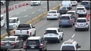 Video- El caos del tránsito en el gran Santo Domingo tiene a la gente al garete
