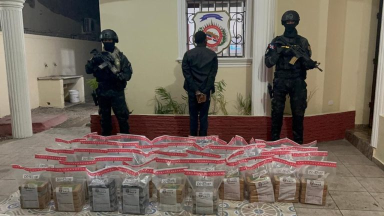 DNCD ocupa 229 paquetes cocaína serían transportados a Puerto Rico