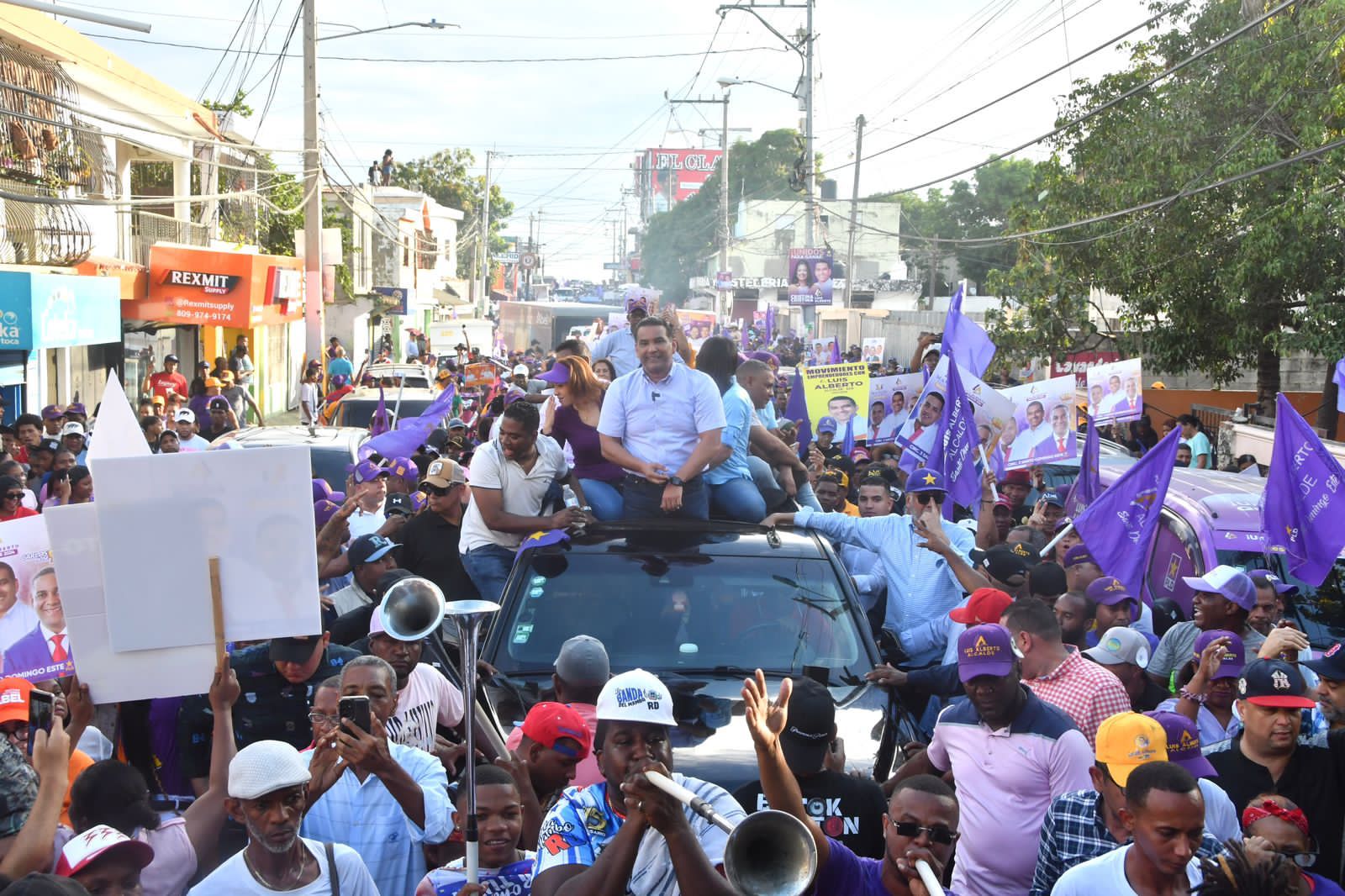 Luis Alberto: «Que sigan dando saquito de arroz, que ya el pueblo habló, el 18 de febrero marcarán la casilla 2”