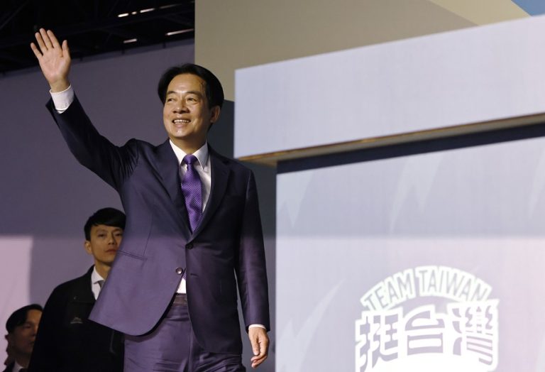 El oficialista William Lai gana elecciones presidenciales de Taiwán con un 40,3 % de los votos