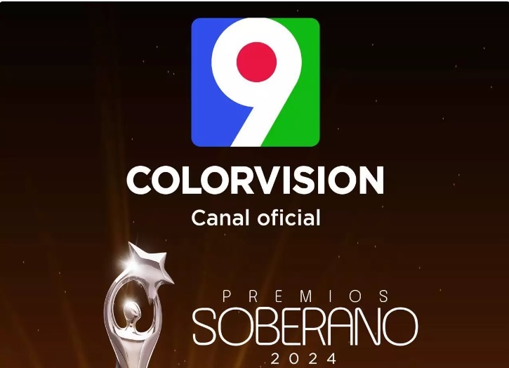 Color Visión transmitirá los Premios Soberano 2024