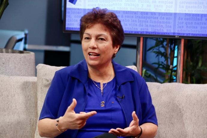 Rosario Espinal dice PLD y Fuerza del Pueblo compiten a ver quién saca más votos