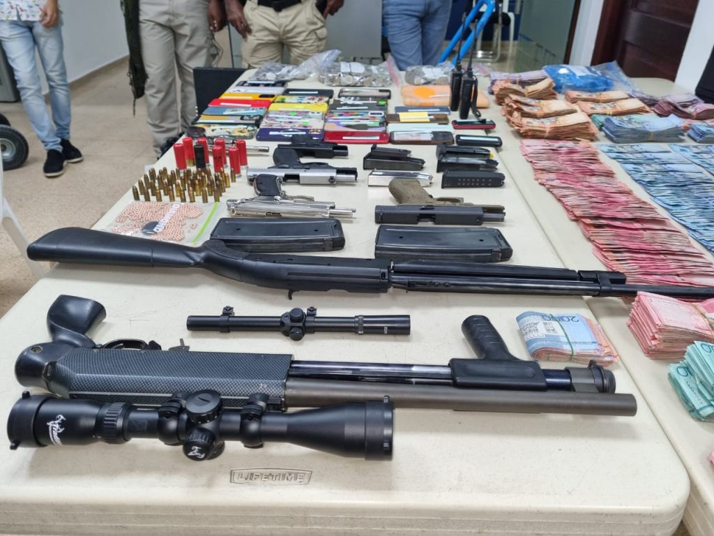 Ministerio Público y Policía desmantelan estructura del crimen organizado que operaba desde el Cibao