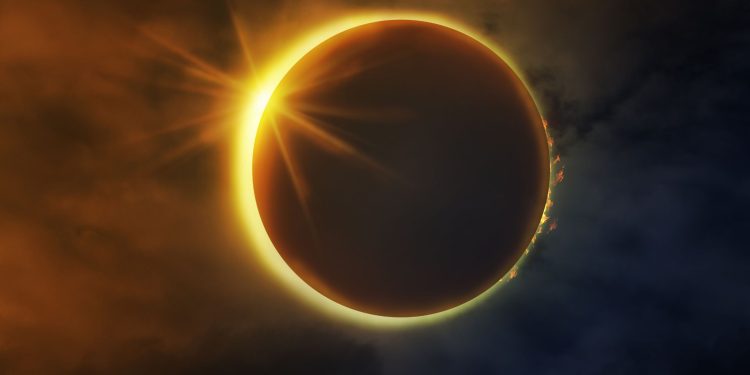 En la República Dominicana el eclipse solar se verá a partir de las 2:00 de la tarde