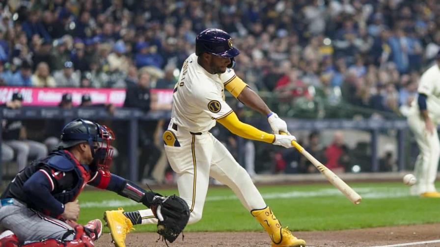 Chourio impulsa carrera en su 1er juego en casa y Cerveceros vencen a Mellizos