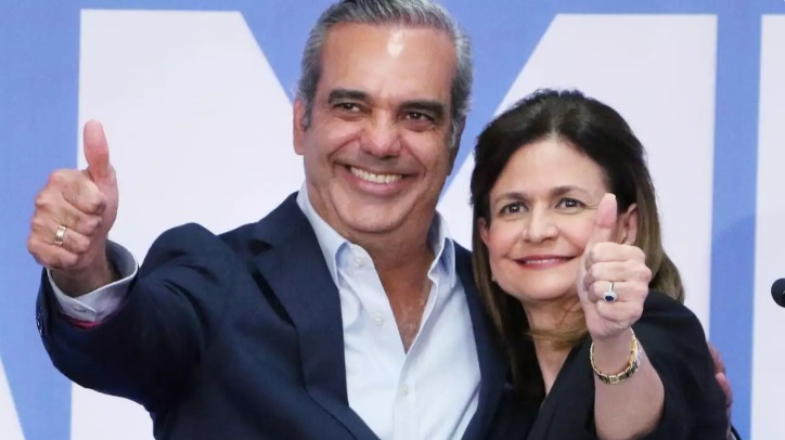 Junta Central Electoral declara a Luis Abinader y Raquel Peña presidente y vicepresidenta de RD