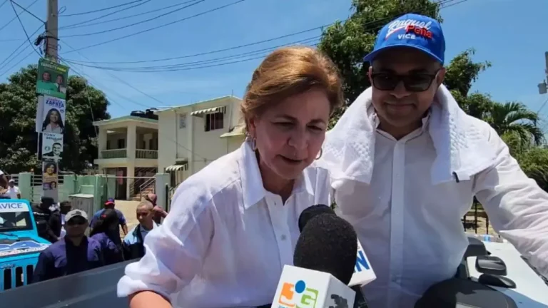 Raquel Peña encabeza en cierre de campaña del PRM en Dajabón