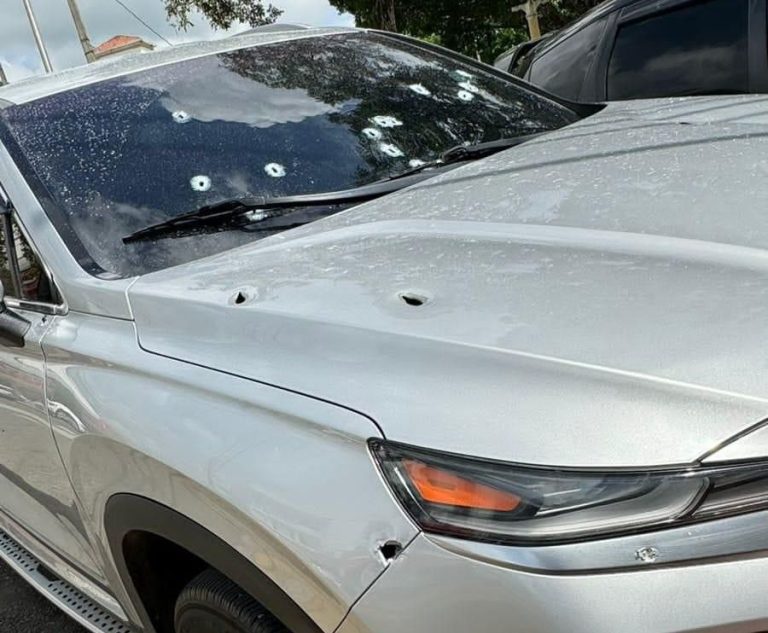 Comerciante se salva de milagro tras ser baleado en San Cristóbal