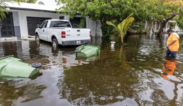 Florida declara el estado de emergencia por graves inundaciones en cinco condados sureños