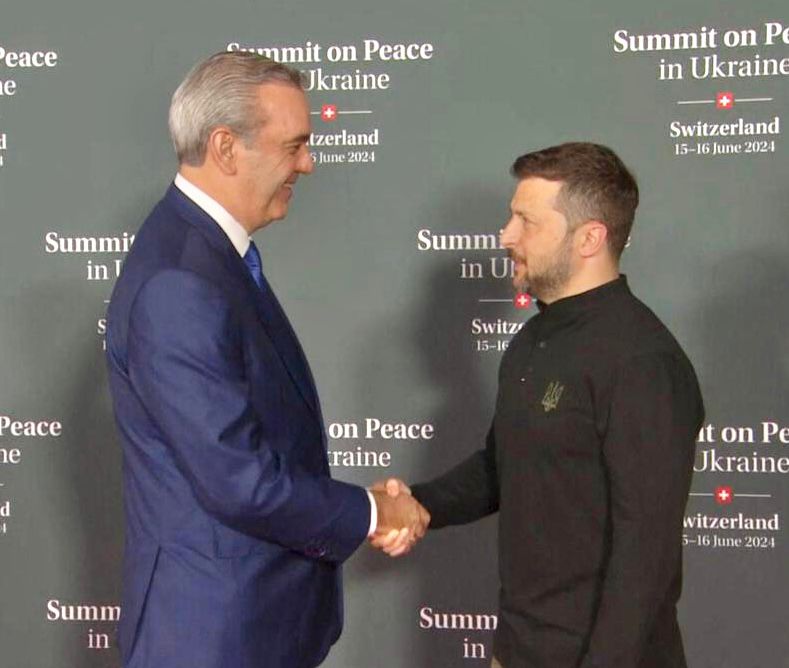 Presidente Abinader proyecta su liderazgo en Centroamérica y el Caribe en Cumbre sobre la Paz en Ucrania