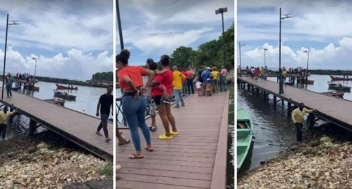 Naufraga embarcación con 17 personas a bordo entre Cabrera y Río San Juan
