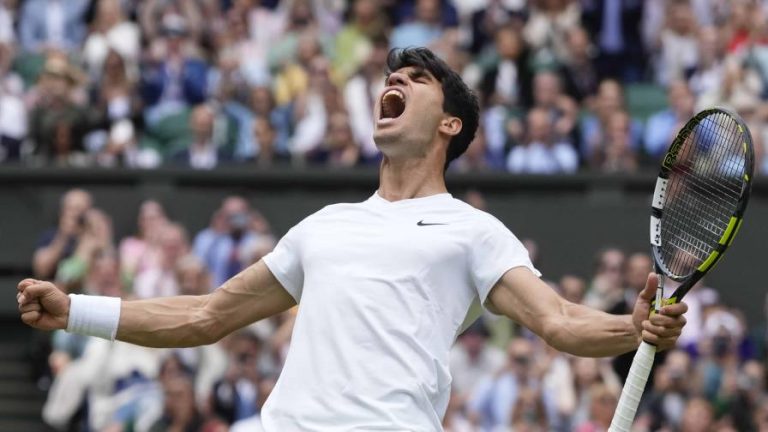Alcaraz avanza a la final de Wimbledon y va por su cuarto título de Grand Slam