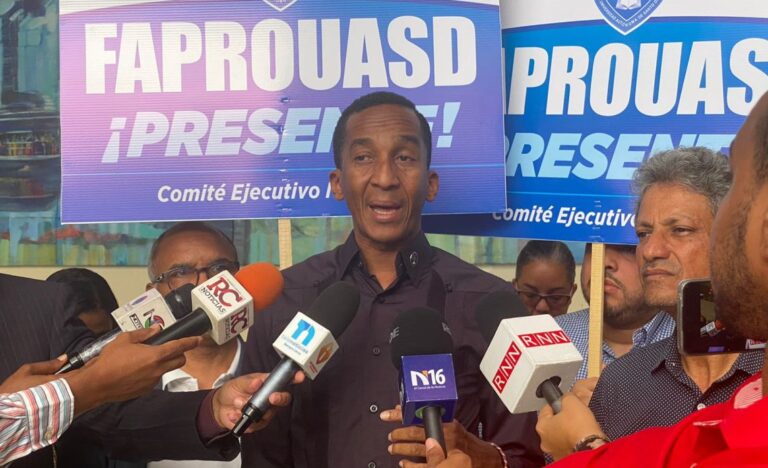 Profesores de la UASD levantan paro pero advierten estarán atentos a que rector cumpla lo acordado