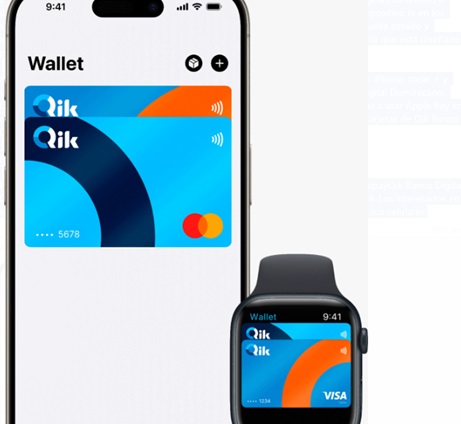 Qik Banco Digital ofrece Apple Pay a sus clientes en la República Dominicana