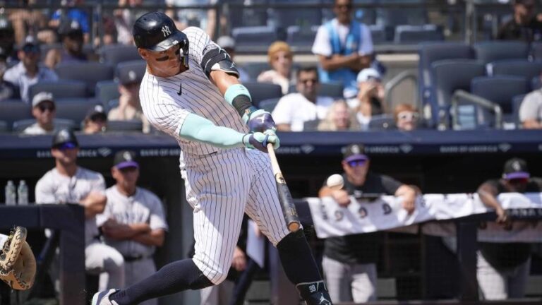 Soto pega el 37, Judge conecta dos cuadrangulares en paliza de Yankees sobre Rockies
