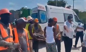 Al menos 20 haitianos heridos tras desplomarse partes de edificio en construcción en La Altagracia