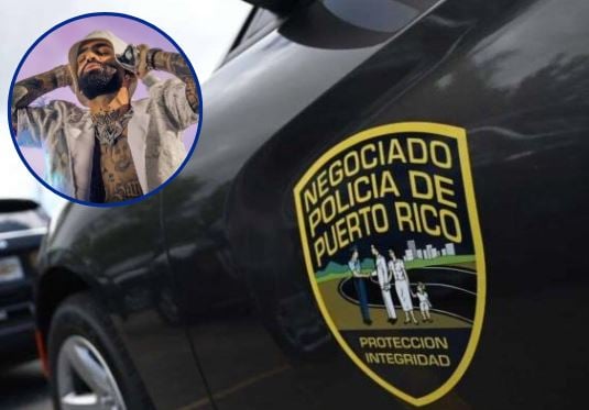 Detienen a presunto hijo del reguetonero Arcángel en un vehículo robado y cargado de armas
