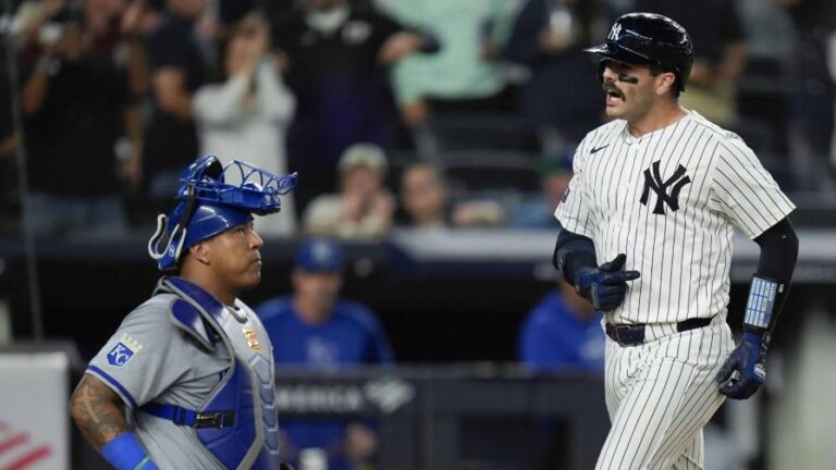 Austin Wells suena jonrón de la ventaja y produce 4 carreras; Yankees vencen a Reales
