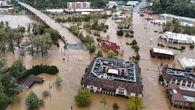 Cerca de 100 muertos en EE.UU., la mayoría en Carolina del Norte por paso del huracán Helene