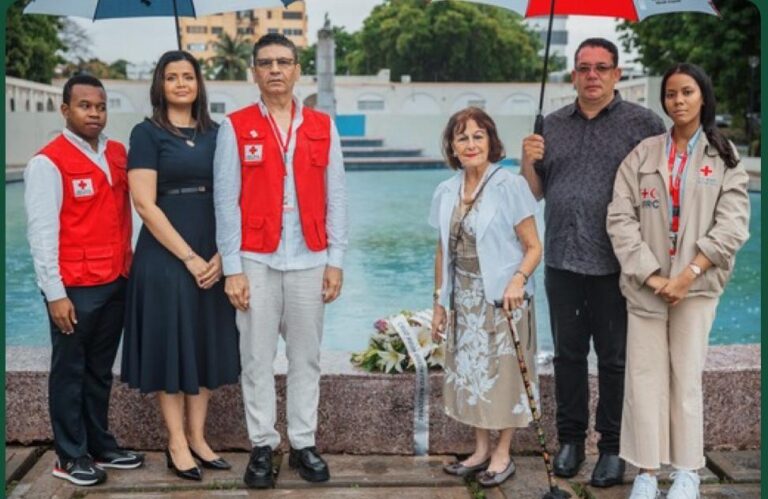 Consejo del Distrito Nacional de la Cruz Roja Dominicana rinde homenaje a las víctimas del Ciclón San Zenón en su 94.º aniversario