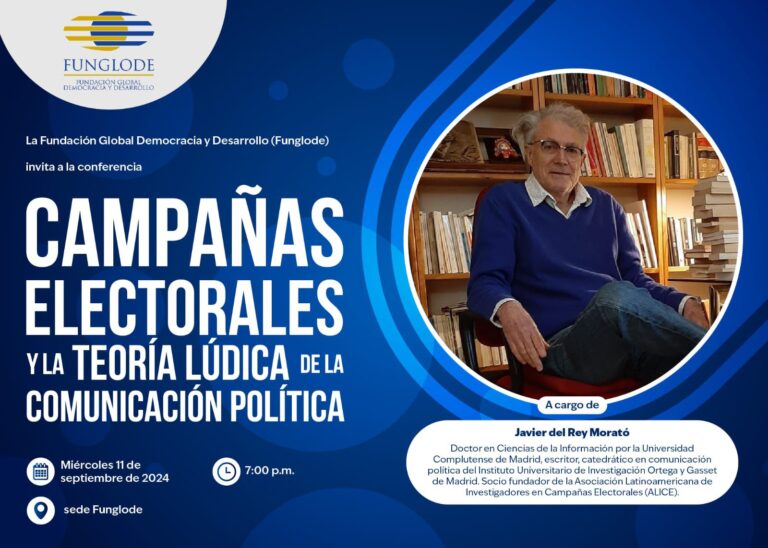 Funglode invita a conferencia sobre campañas electorales y la teoría lúdica de la comunicación política