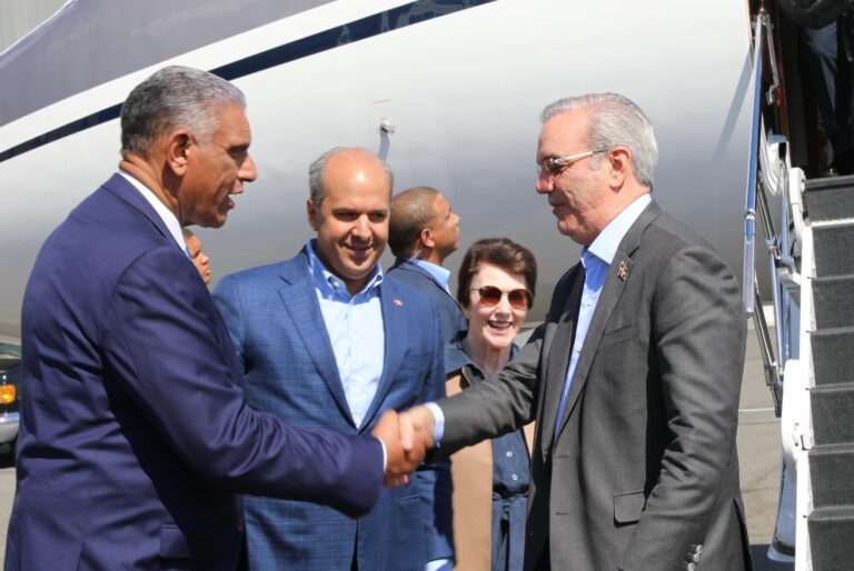 Presidente Abinader llega a New York para participar en la ONU