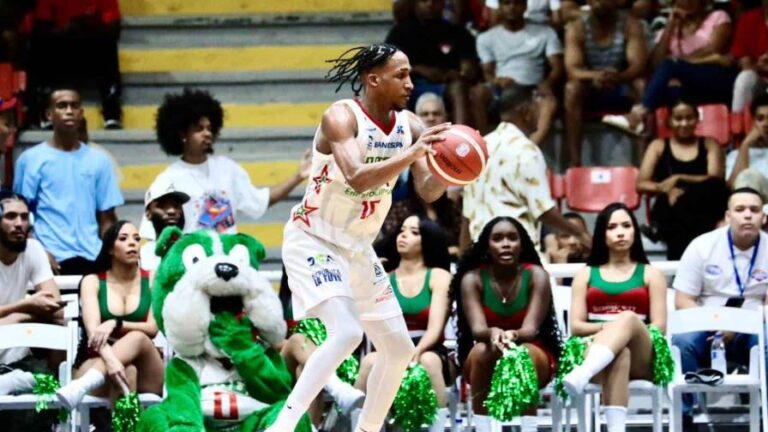 Jassel Pérez anota 40 puntos en su debut con Bameso en el básquet del DN