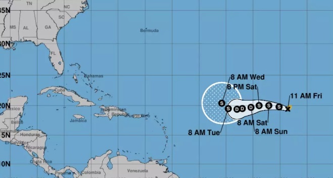 Depresión se convierte en la tormenta tropical Gordon