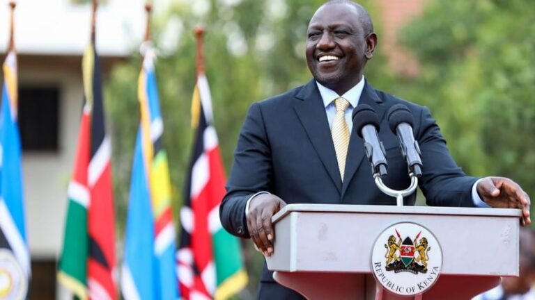 El presidente de Kenia, William Ruto, llegó a Haití