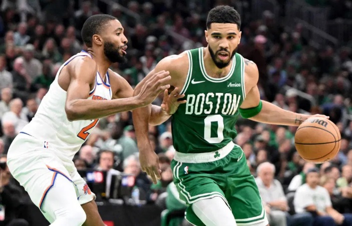 Boston abre la temporada de la NBA dándose un festín ante los Knicks