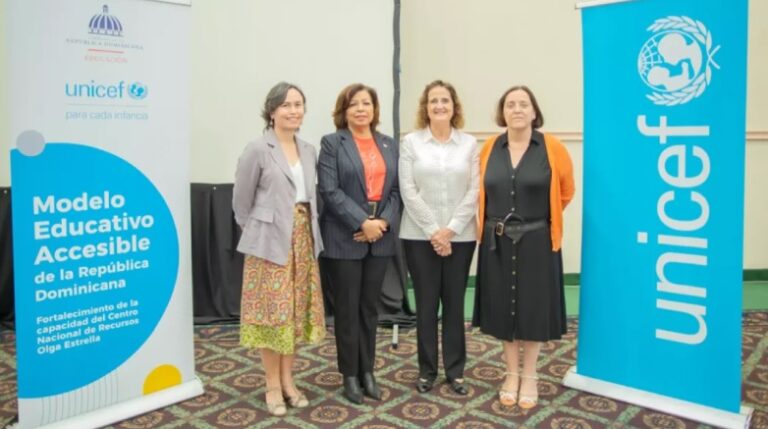 Minerd y Unicef ponen en marcha plan de beneficio escolar a niños con discapacidad