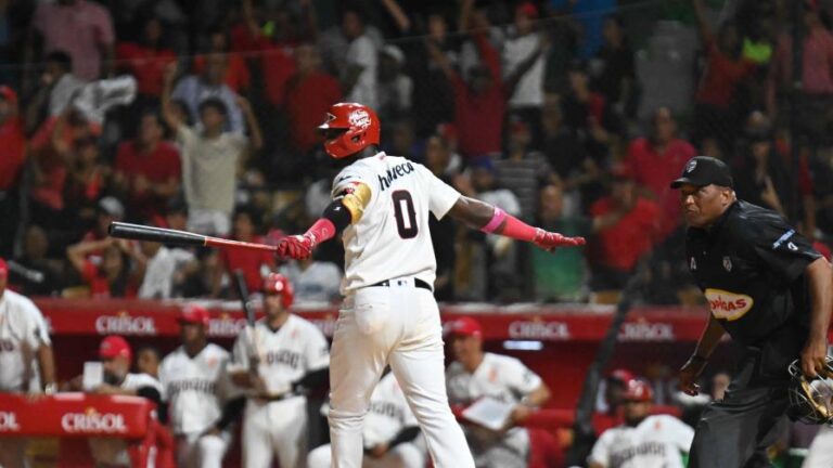 Junior Lake decide con jonrón victoria del Escogido ante el Licey