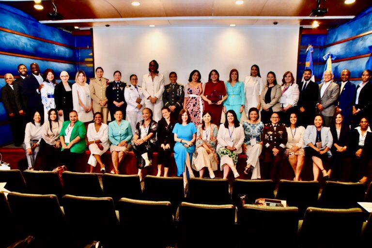 Clausura del evento «La Seguridad Tienes Rostro de Mujer» en la XV Cumbre Internacional de Seguridad y Defensa 2024
