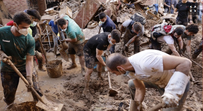 Los muertos por el temporal en España suben a 217, la mayoría en Valencia