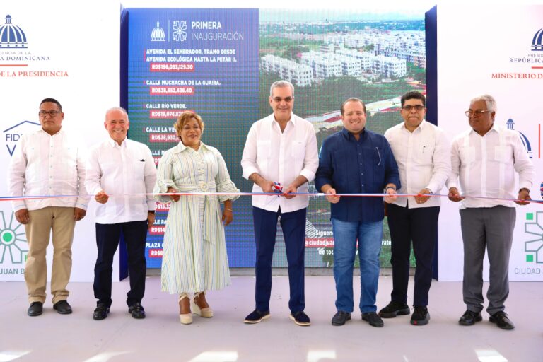 Presidente Abinader encabeza inauguraciones en Ciudad Juan Bosch y el INFOTEP por un monto superior a los RD$ 794 millones